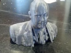 3D Kevin (with characteristic eyebrow raise)