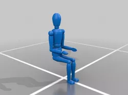 6 ft Figure - Sitting