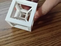 ADHD Cube (Hypercube/4th dimensional object)
