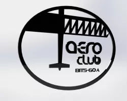 Aerodynamics Club BITS Goa 3D logo