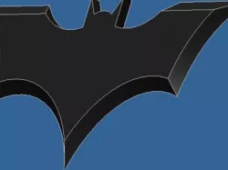 Batman throwing star