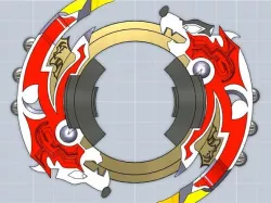 Beyblade Attack ring- Driger GT