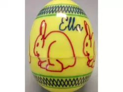 Bordered Bunnies Egg-Bot Design