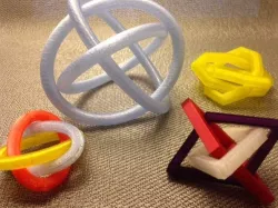 Borromean rings collection