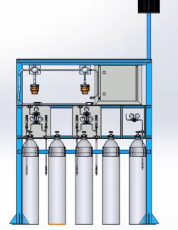 Caseta de gases