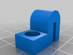 Clip on glass magnet holders for glass plate