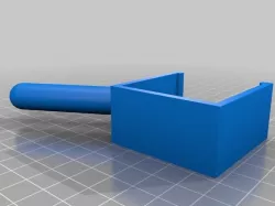 Clothes hanger for Ikea Bed