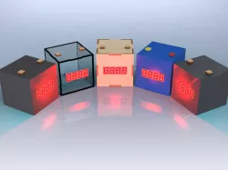 DIY Alarm Clock Lasercut & 3D printable
