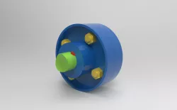 Flange coupling