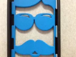 FraemesOpen Mustache iPhone 5/5S Case