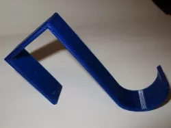 Ironing board door hook