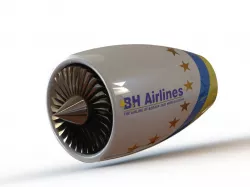 Jet Engine (BH Airlines)