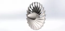 Jet Engine Fan Blades