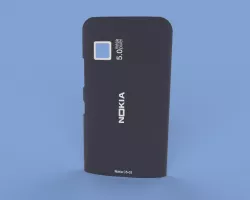 Keyshot 6 rendering of nokia phone cover