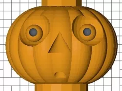 Lego Pumpkin Head