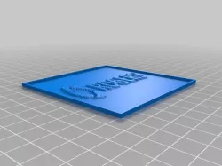 Lithophane with Rogers Logo