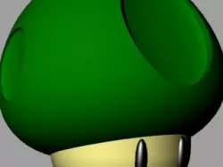 Mario Mushroom Blank