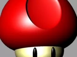 Mario Mushroom Pen Pot