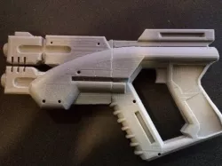 Mass Effect M3 Predator Pistol in two parts