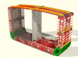 Midship section at 116 Tanker