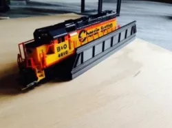 Model railroad, simple bridge