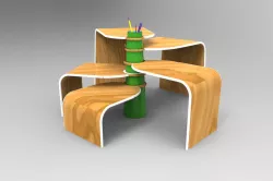 multi functional table(used to sit,used as table,penstand)
