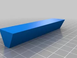 My Customized Desktop Nameplate for single or dual extrusion