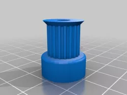 My Customized Parametric pulley - lots of tooth profiles