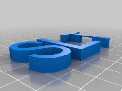 My Customized Replicator 2 Nameplate-SLT