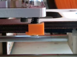 Printrbot Jr v2 Bed Leveling nut holder