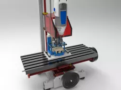 Project Drilling Jig AHM Motor With Toogle Clamp