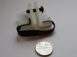 RepRap Pro Ormerod iamburnys Y-axis Belt Clamp - Parametric