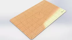 Scalable Cutting mat - Laser cut edition