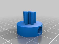 set of gears for collaborative extruder