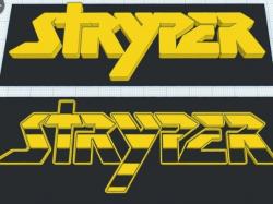 stryper logo 3d models 【 STLFinder