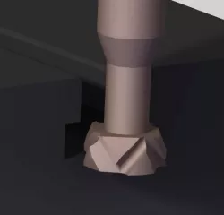 T slot milling cutter