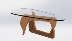Tea Table CAD Model