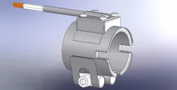 The heater clamp.