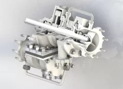 Turbopump for liquid rocket engine-  Турбонасосный агрегат