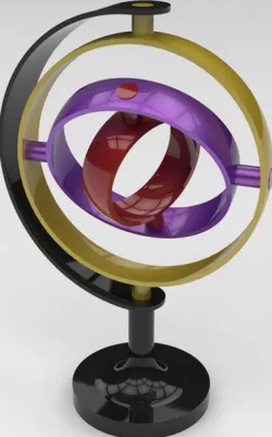 Tutorial: Solidworks (gyroscope assembly)