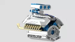 W16 Engine Supercharged version ( Experimental - 1 Conceptual Engine )
