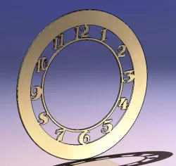 Wall clock counter