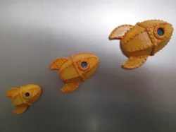 Wallace & Gromit Wall Rockets