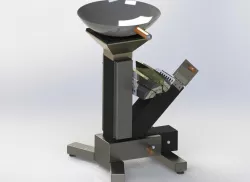 WOOD BURNING STOVE ROCKET VORTEX