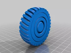3D Printed Fidget Toy - Set of Rotating Rings
