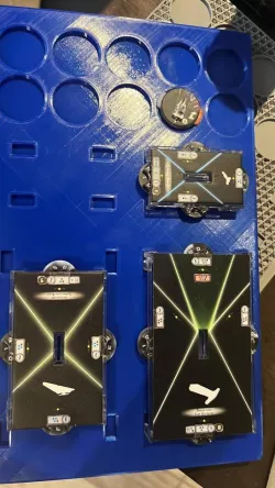 armada template tray , melting point design token box