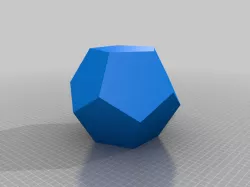 Aruco regular dodecahedron calibration target