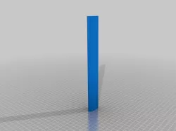 Basic 3d Printable Katana (glue only)