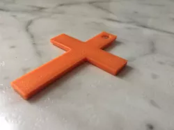 Cross Keychain