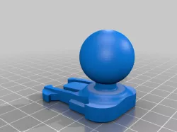 Gopro Buckle 1" ball mount